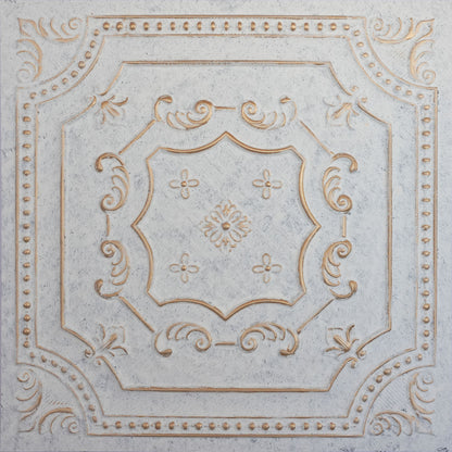 10Pcs Distressed Ceiling Tiles for Craft Studios, Retro Cafés and Industrial Design Rooms PL04