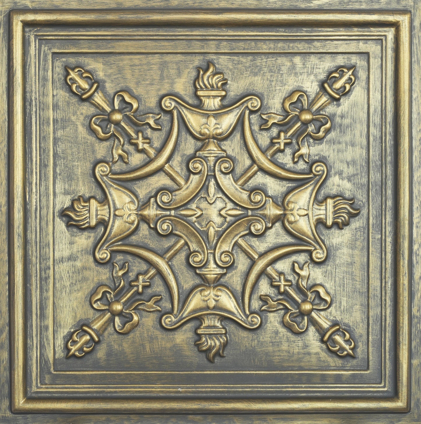 10Pcs Antique Ceiling Tiles for Premium Hotels, Mansions, Villas and Classic Dining Rooms PL07