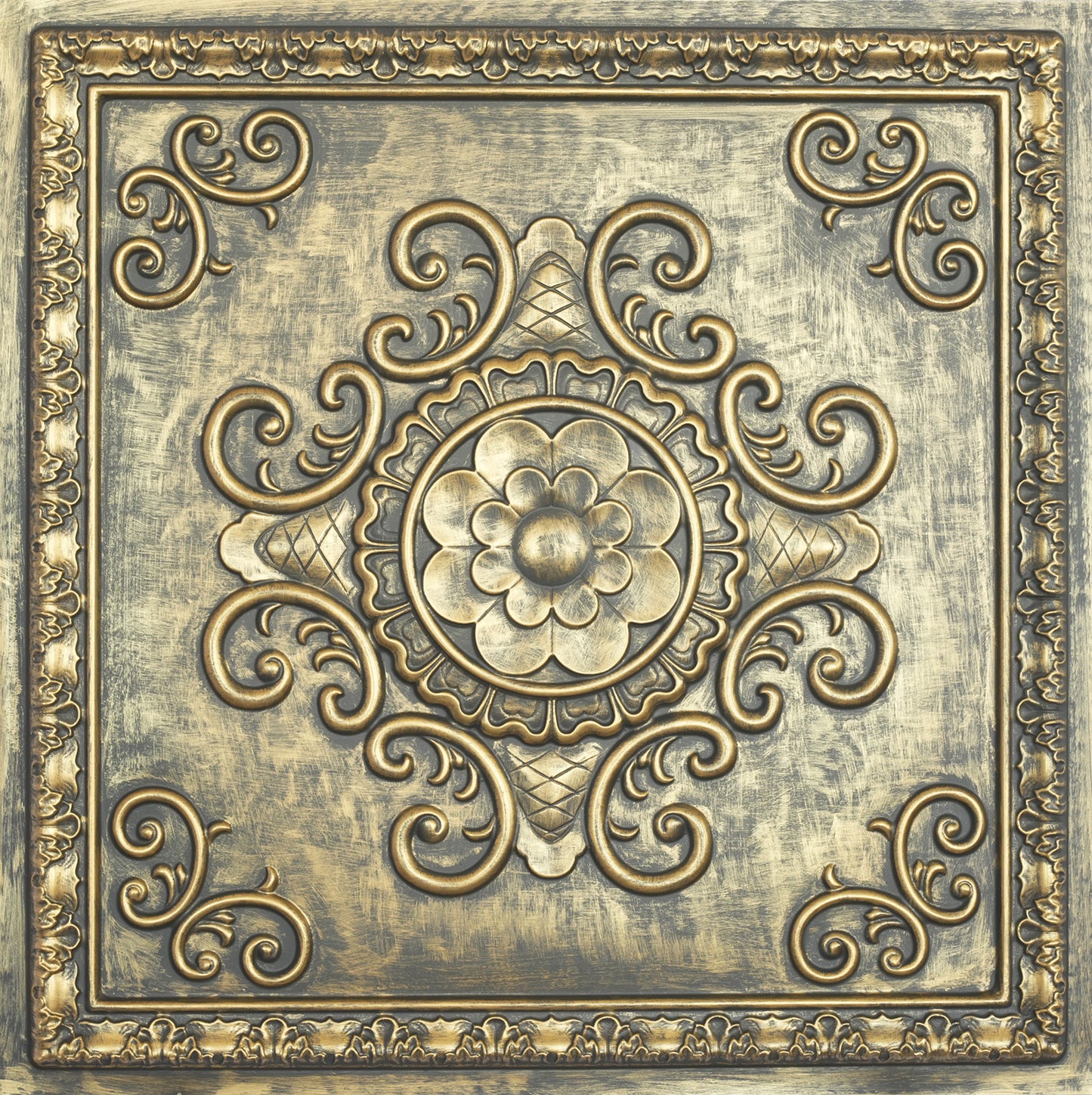 10Pcs Faux Metal Ceiling Tiles for Bars, Cafés, Lounges and Contemporary Interiors PL08