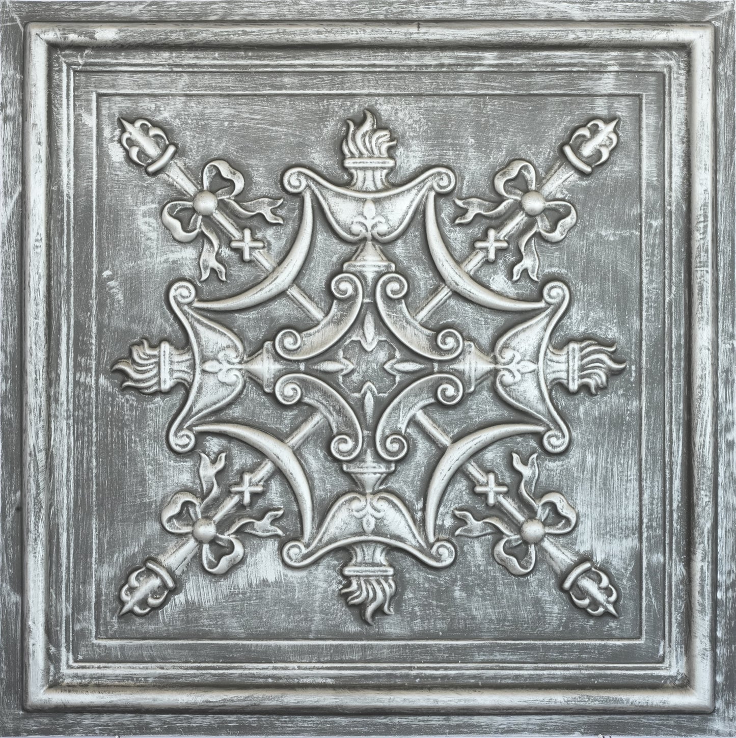 10Pcs Antique Ceiling Tiles for Premium Hotels, Mansions, Villas and Classic Dining Rooms PL07