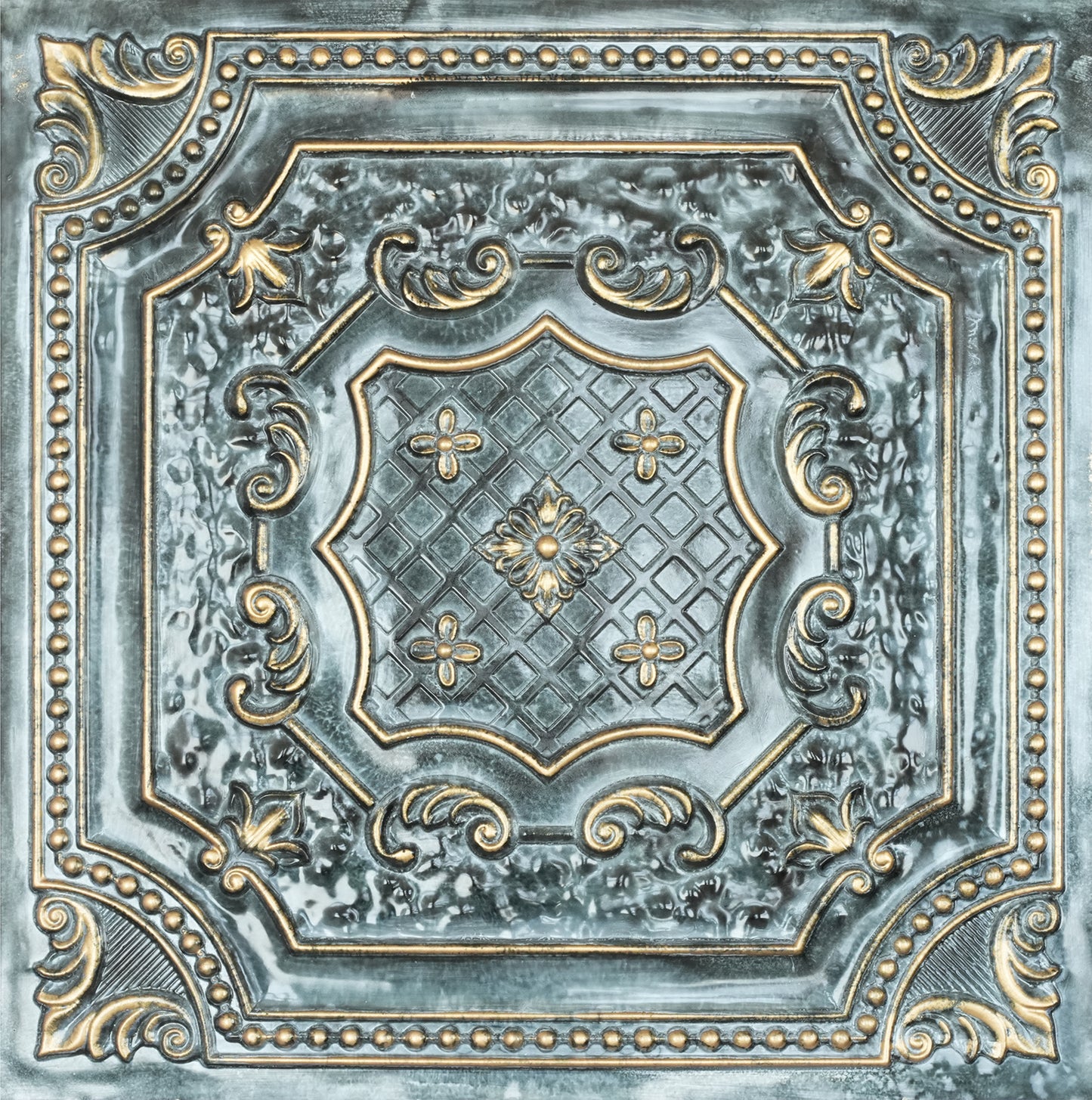 10Pcs Village-Style Ceiling Tiles for Country Restaurants, Coffee Shops and Charming Inns PL04