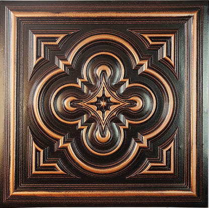 PAINTSDECOR PL36 Traditional copper ceiling tiles