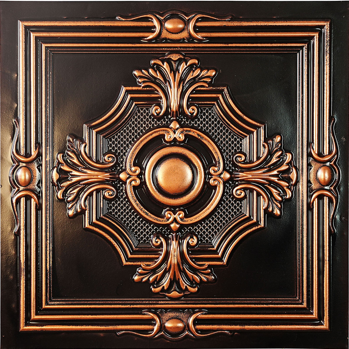 PAINTSDECOR PL38 Traditional copper ceiling tiles