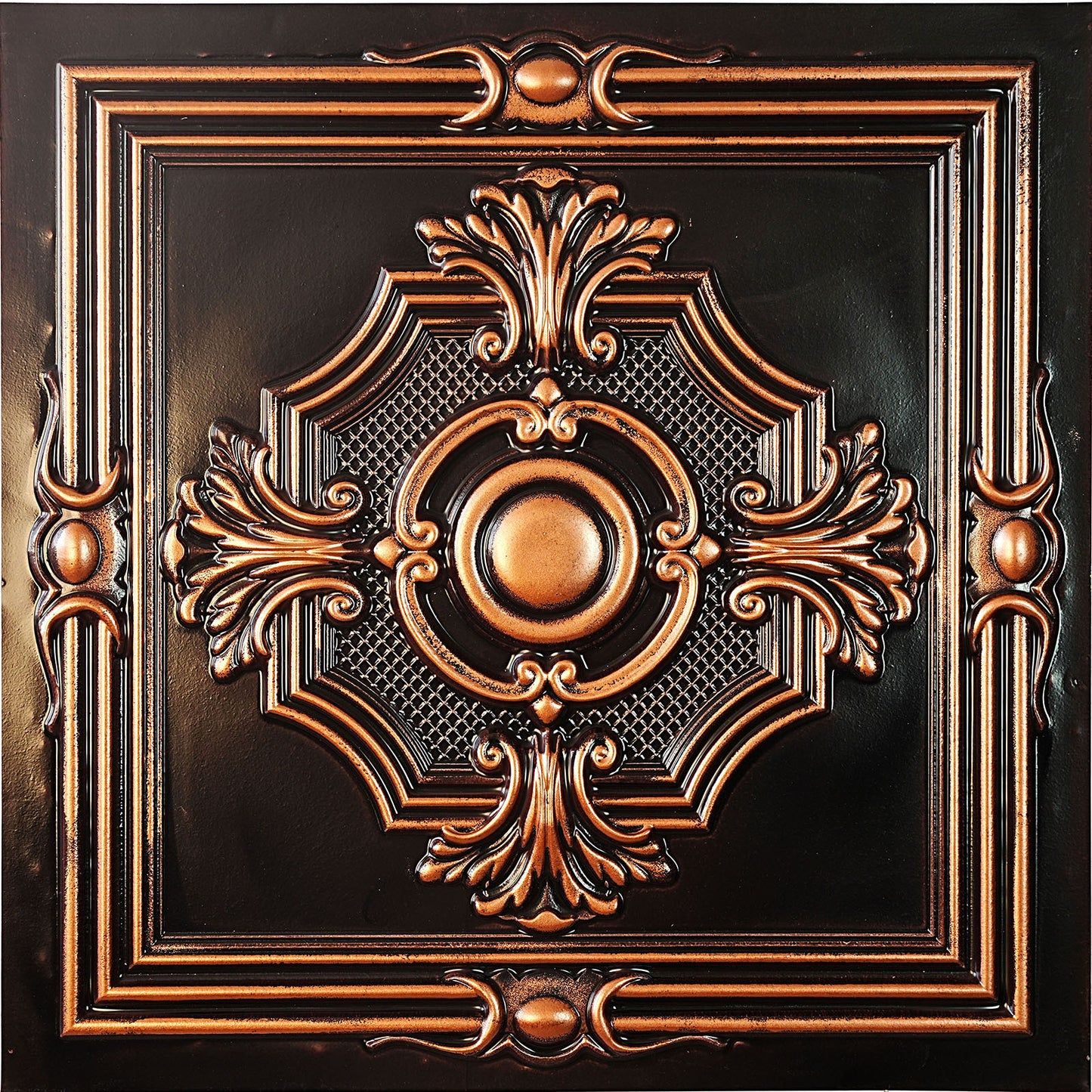 10tiles/lot Faux Tin Ceiling Panels for High-End Restaurants, Coffee Bars and Luxury Apartments PL38