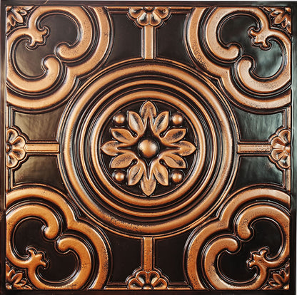 PAINTSDECOR PL50 Traditional copper ceiling tiles