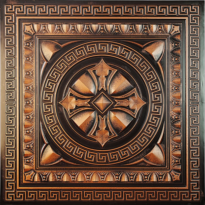 10Pcs Artistic Tin Panels for Craft Workshops, Museums and Cultural Display Rooms PL01