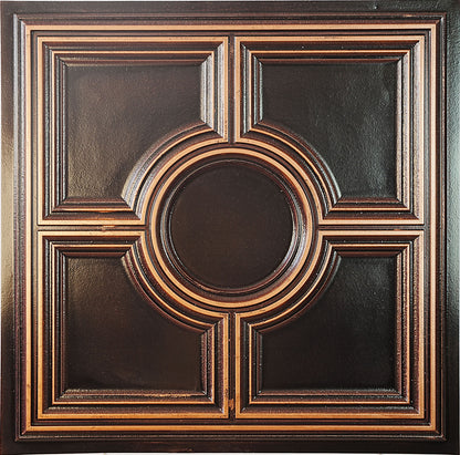 PAINTSDECOR PL37 Traditional copper ceiling tiles