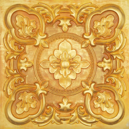 10tiles/lot DIY Faux Metal Ceiling Tile Panels for Café Bars, Studios and Artistic Interiors PL30