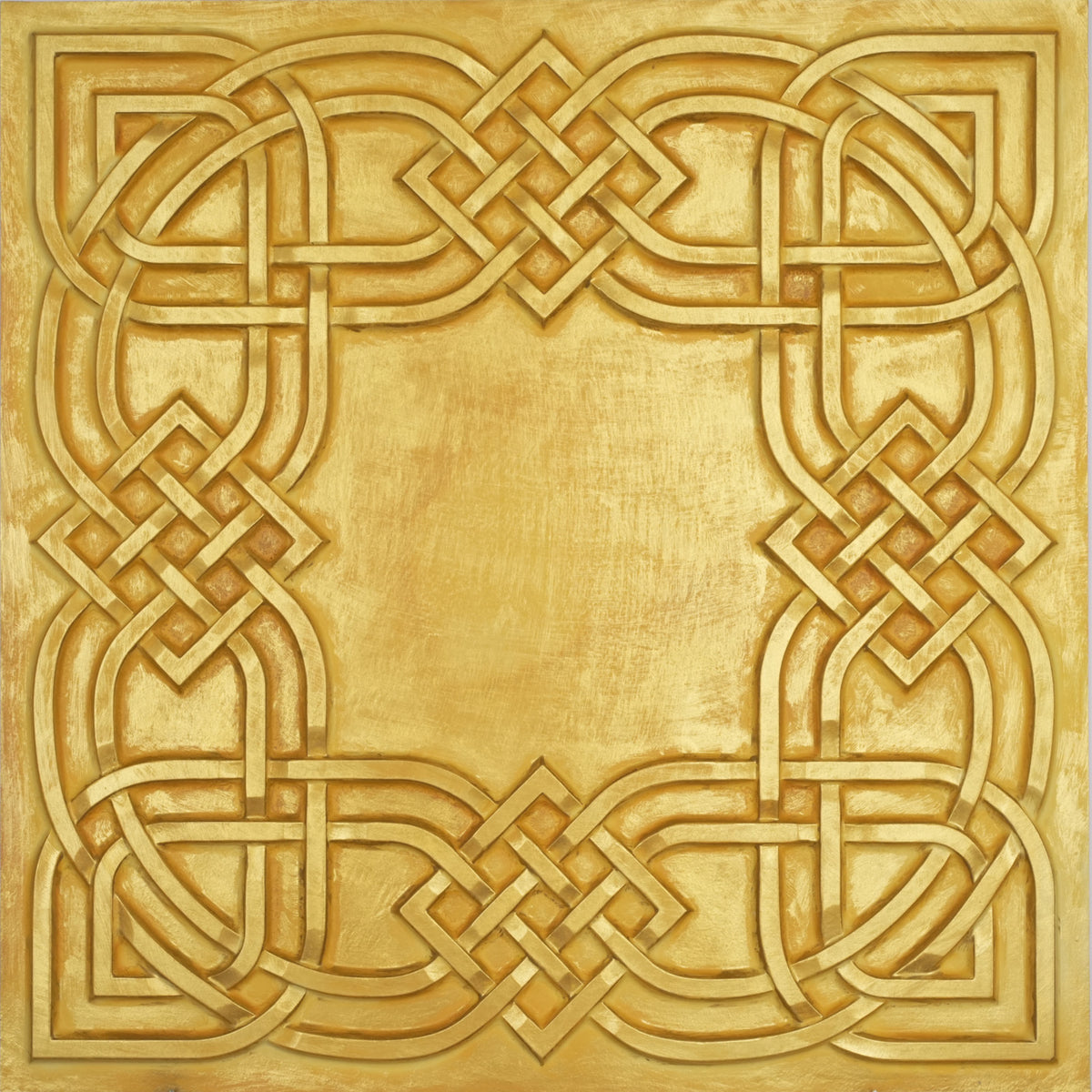 PAINTSDECOR PL61 Golden ceiling tiles
