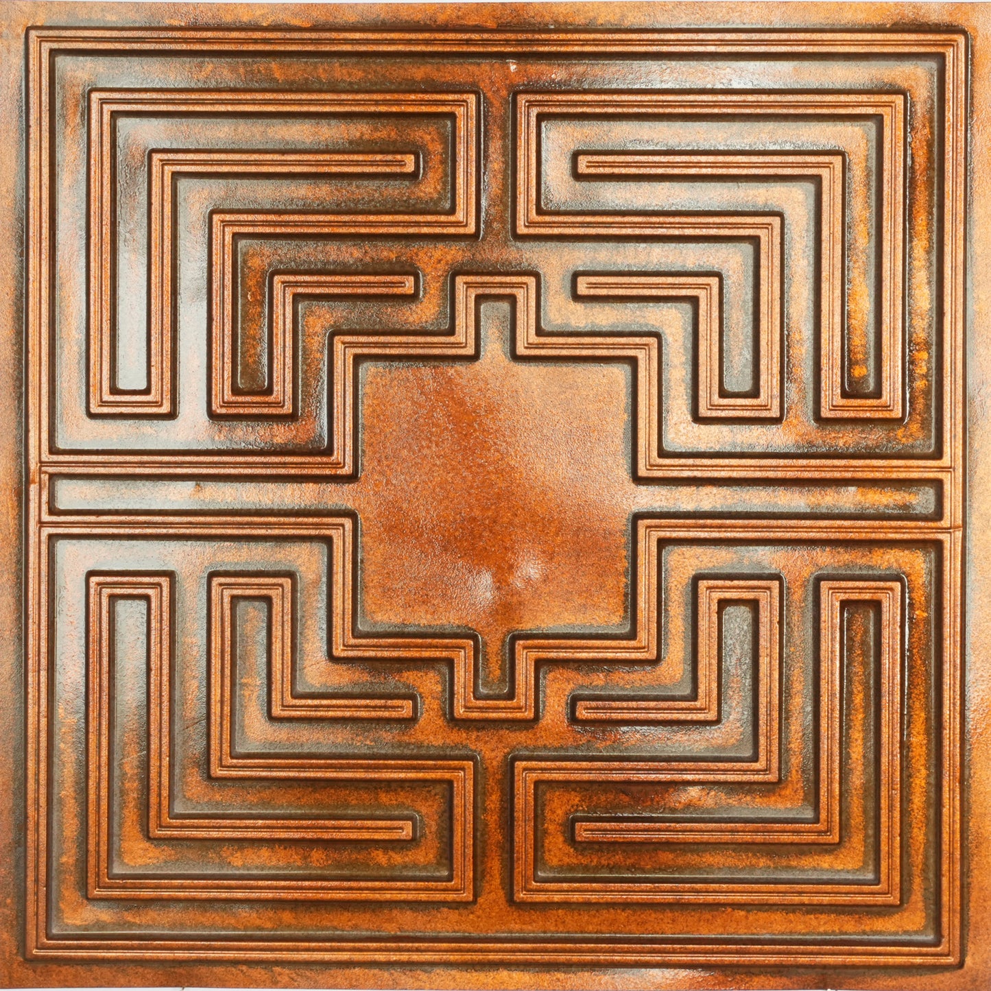 10tiles/lot Drop-In Tin Ceiling Tiles for Restaurants, Bars, Meeting Rooms and Retail Spaces PL25