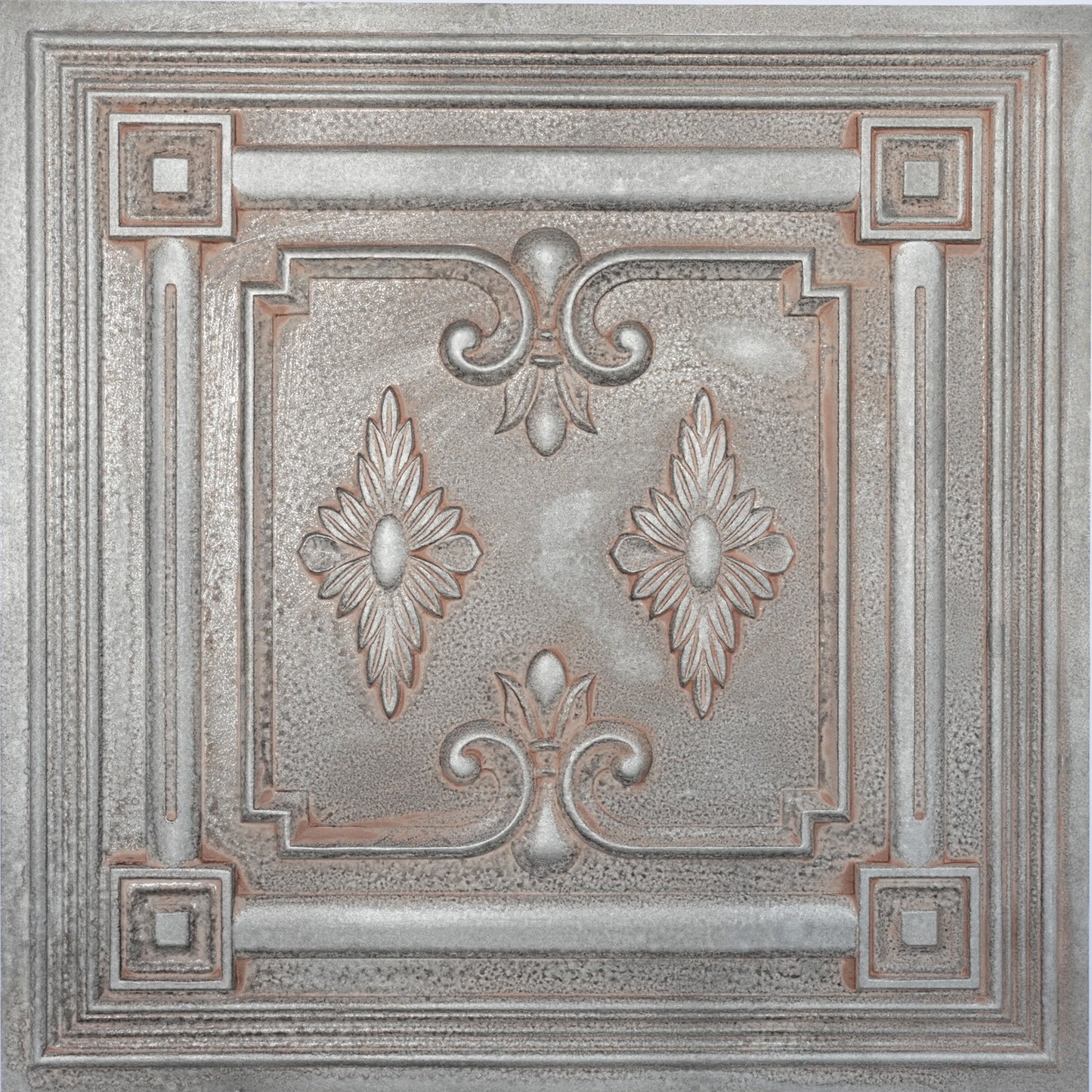 10tiles/lot Faux Tin Textured Tiles for Creative Restaurants, Coffee Shops and Unique Bars PL63