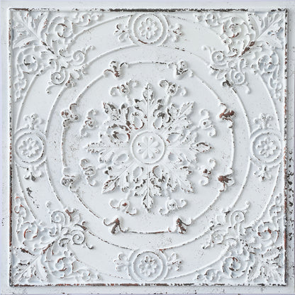 10tiles/lot Pressed Faux Tin Ceiling Tiles for Heritage Bars, Vintage Restaurants and Boutique Hotels PL18