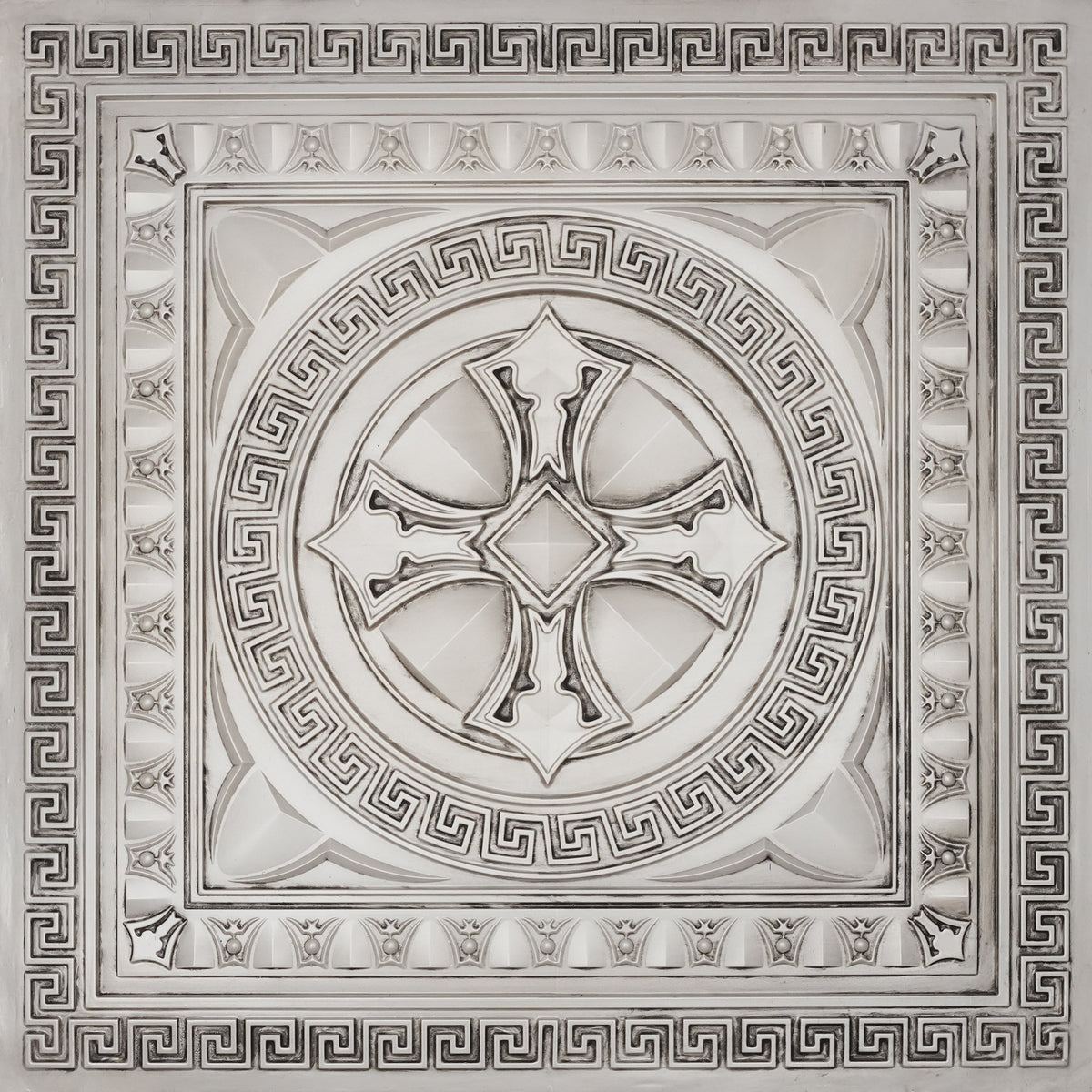 PAINTSDECOR PL01 Aged White ceiling tile PL01 AW.jpg