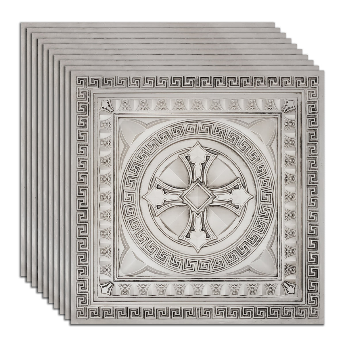 PAINTSDECOR PL01 Aged White ceiling tiles