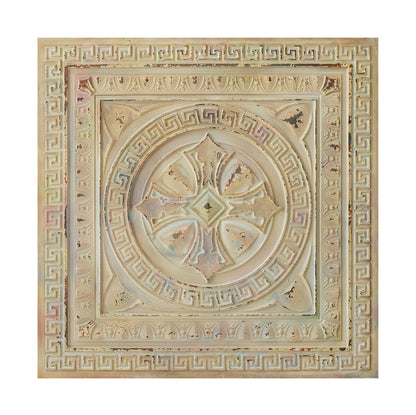 10Pcs Pressed Faux Tin Ceiling Tiles for Heritage Bars, Vintage Restaurants and Boutique Hotels PL01