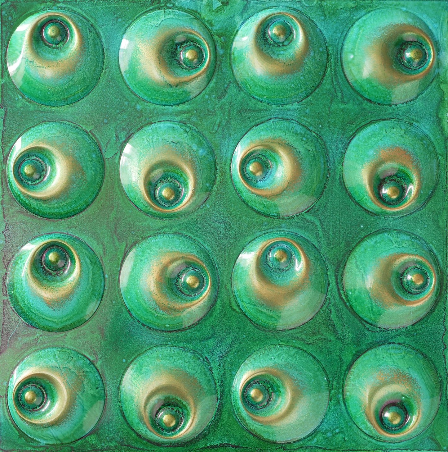 10tiles/lot DIY Faux Metal Ceiling Tile Panels for Café Bars, Studios and Artistic Interiors PLM102