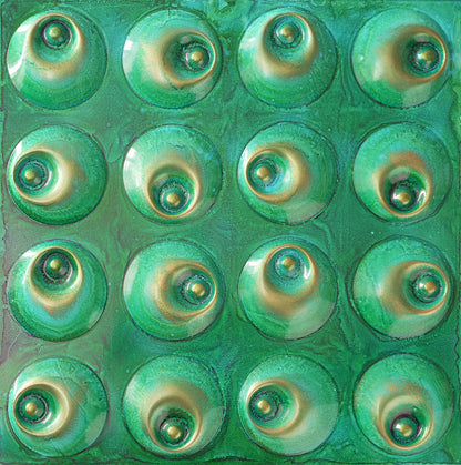 10tiles/lot DIY Faux Metal Ceiling Tile Panels for Café Bars, Studios and Artistic Interiors PLM102