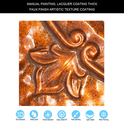 10Pcs Art Ceiling Tiles for Stylish Living Rooms, Museums and Elegant Hotel Interiors PL04