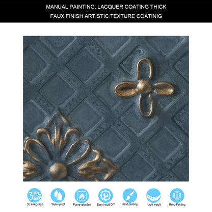 10Pcs Village-Style Ceiling Tiles for Country Restaurants, Coffee Shops and Charming Inns PL04