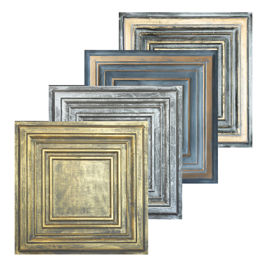 10Pcs Durable PVC 24x24 Tiles – Great for Groggery Bars, Fireproof, Easy-to-Clean, Stylish Design for Relaxed Drinking Spaces PL05