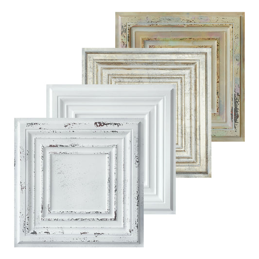 10Pcs 3D Decorative Ceiling Tiles for Trendy Restaurants, Bars and Creative Cafés PL05