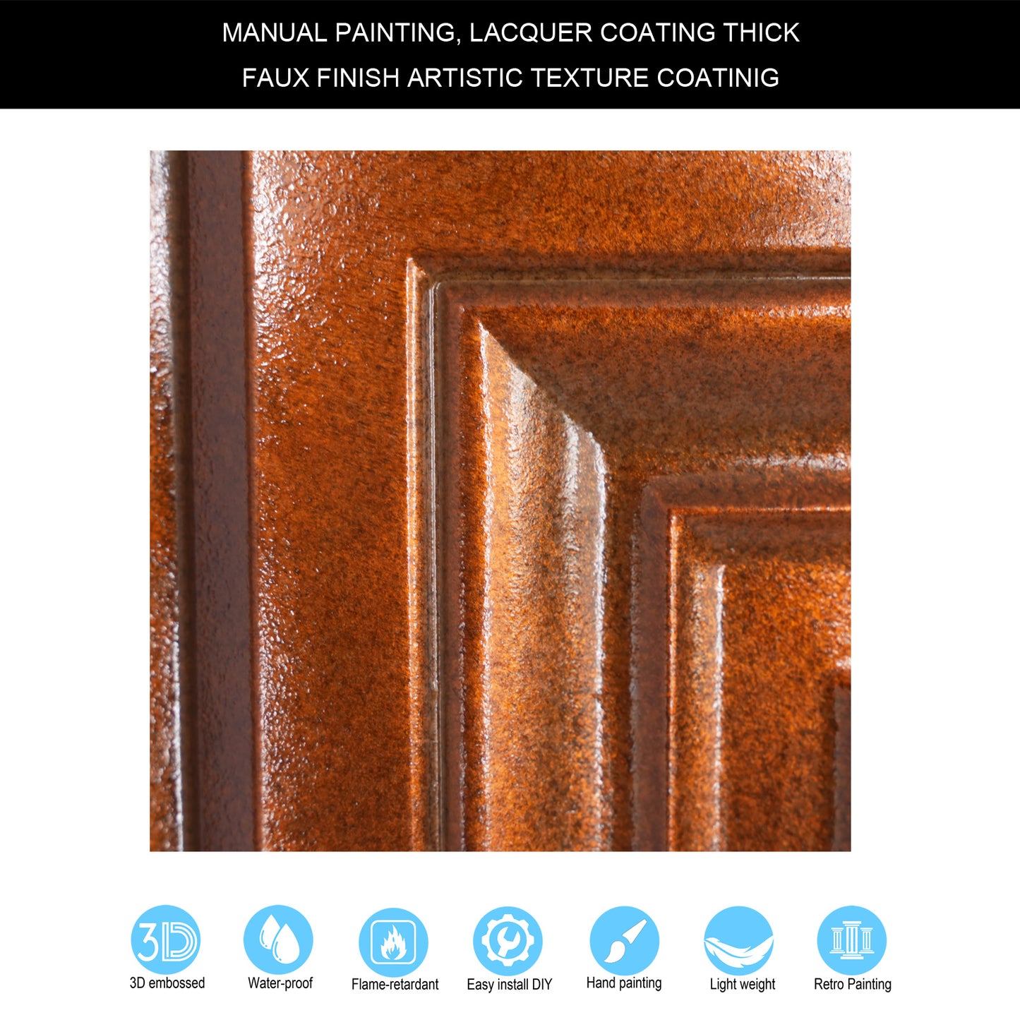 10Pcs Vintage Ceiling Tiles for Wine Cellars, Old-World Restaurants and Artistic Rooms PL05