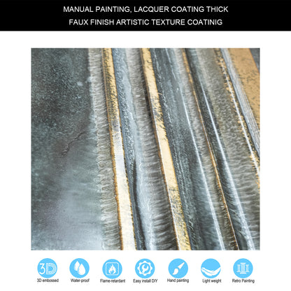 10Pcs Faux Metal Ceiling Tiles for Bars, Cafés, Lounges and Contemporary Interiors PL05