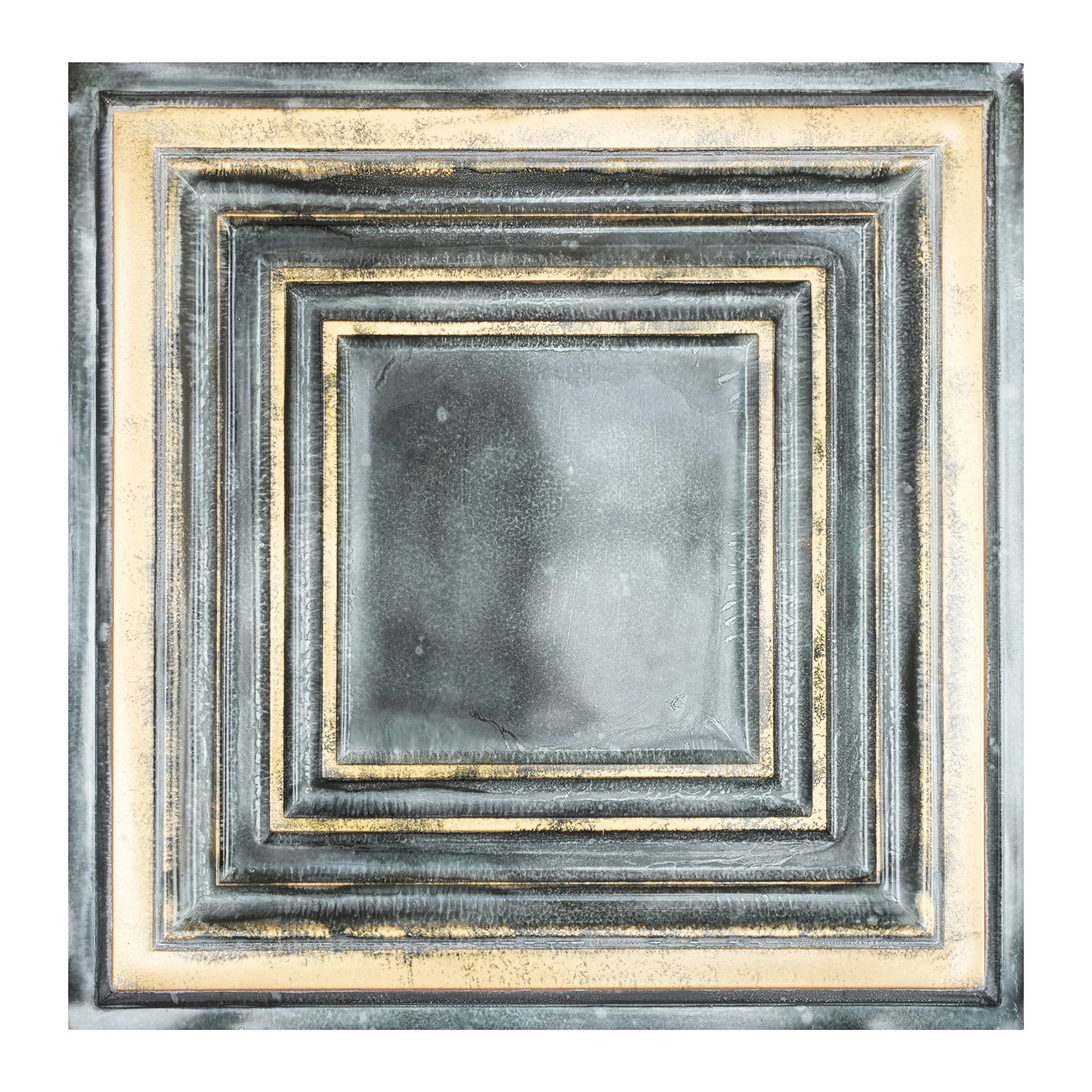 10Pcs Faux Metal Ceiling Tiles for Bars, Cafés, Lounges and Contemporary Interiors PL05