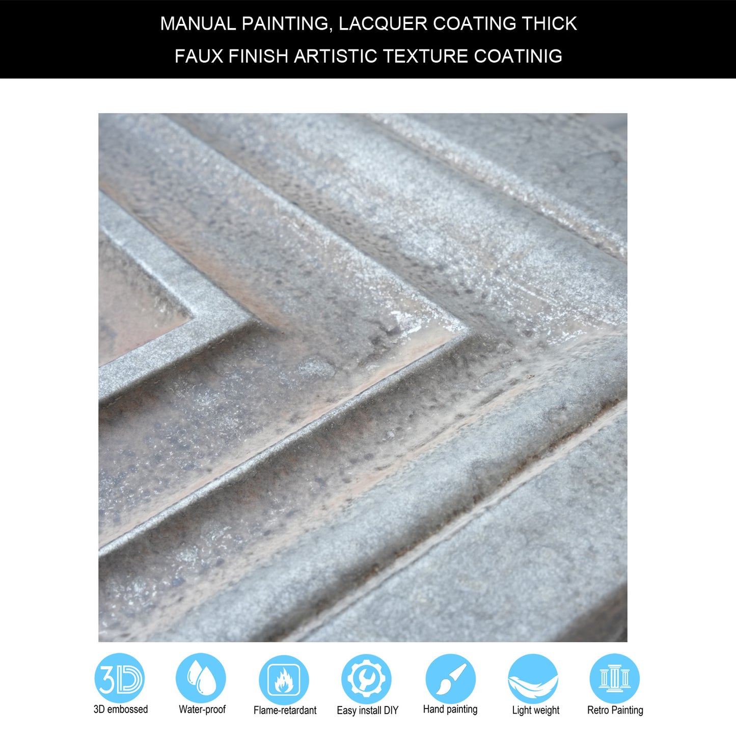 10Pcs Vintage Ceiling Tiles for Wine Cellars, Old-World Restaurants and Artistic Rooms PL05