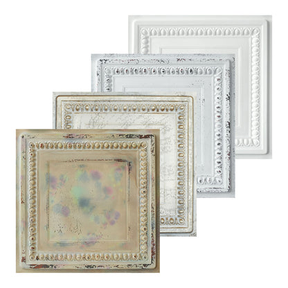 10Pcs Decorative Ceiling Tiles for Luxury Hotels, Villas, Salons and High-End Interiors PL06