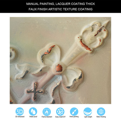 10PCS Artistic Ceiling Tiles for Libraries, Museums, Craft Studios and Cultural Interiors PL07