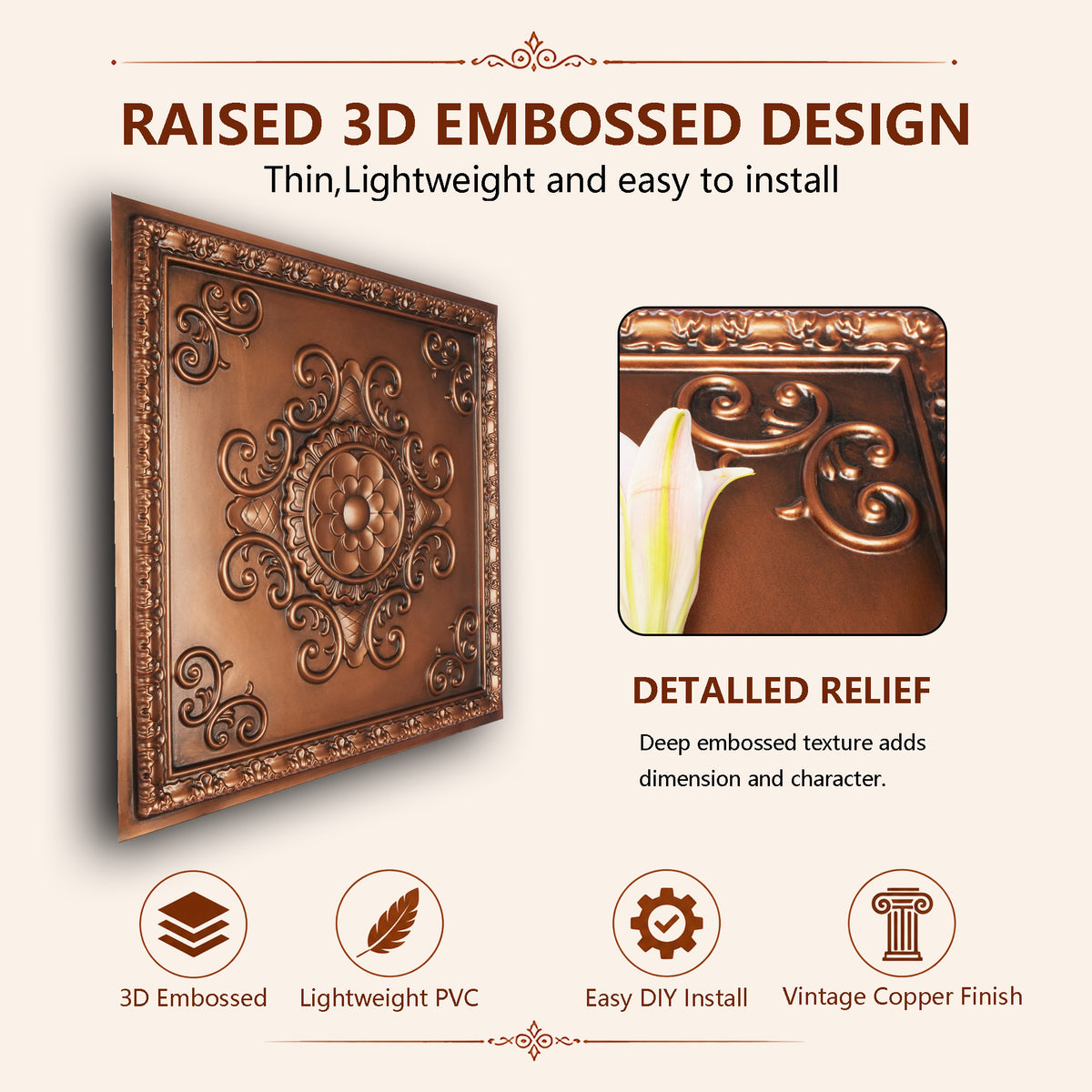 PAINTSDECOR PL08 Aged copper