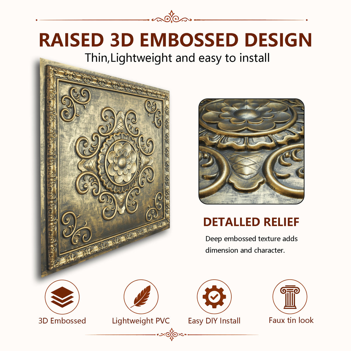 PAINTSDECOR PL08 Ancient gold