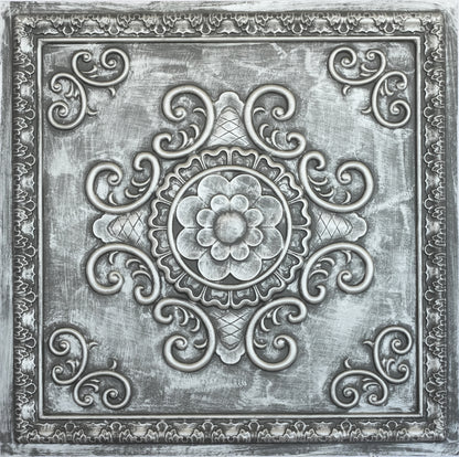 10Pcs Faux Metal Ceiling Tiles for Bars, Cafés, Lounges and Contemporary Interiors PL08