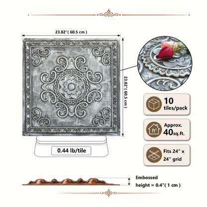 PAINTSDECOR PL08 Antique tin