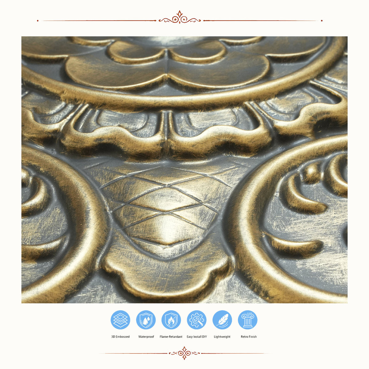 PAINTSDECOR PL08 Ancient gold