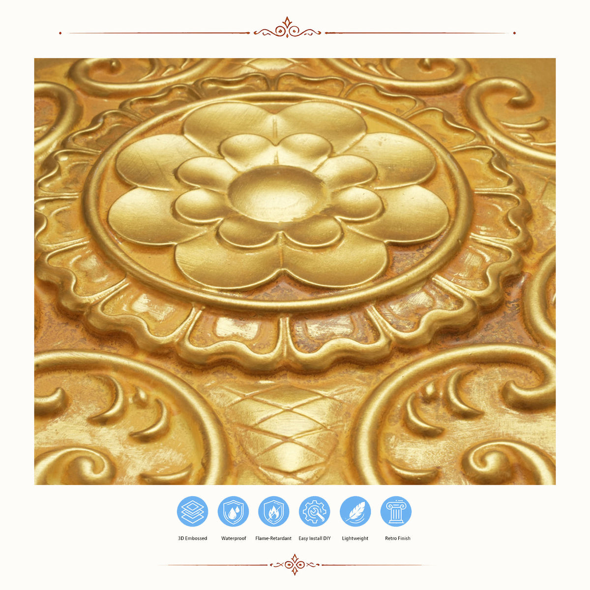 PAINTSDECOR PL08 Golden