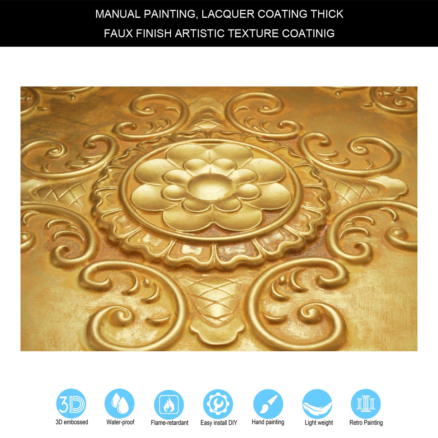 10Pcs Faux Tin Ceiling Tiles for Bars, Wine Rooms, Lounges and Modern Hospitality Spaces PL08