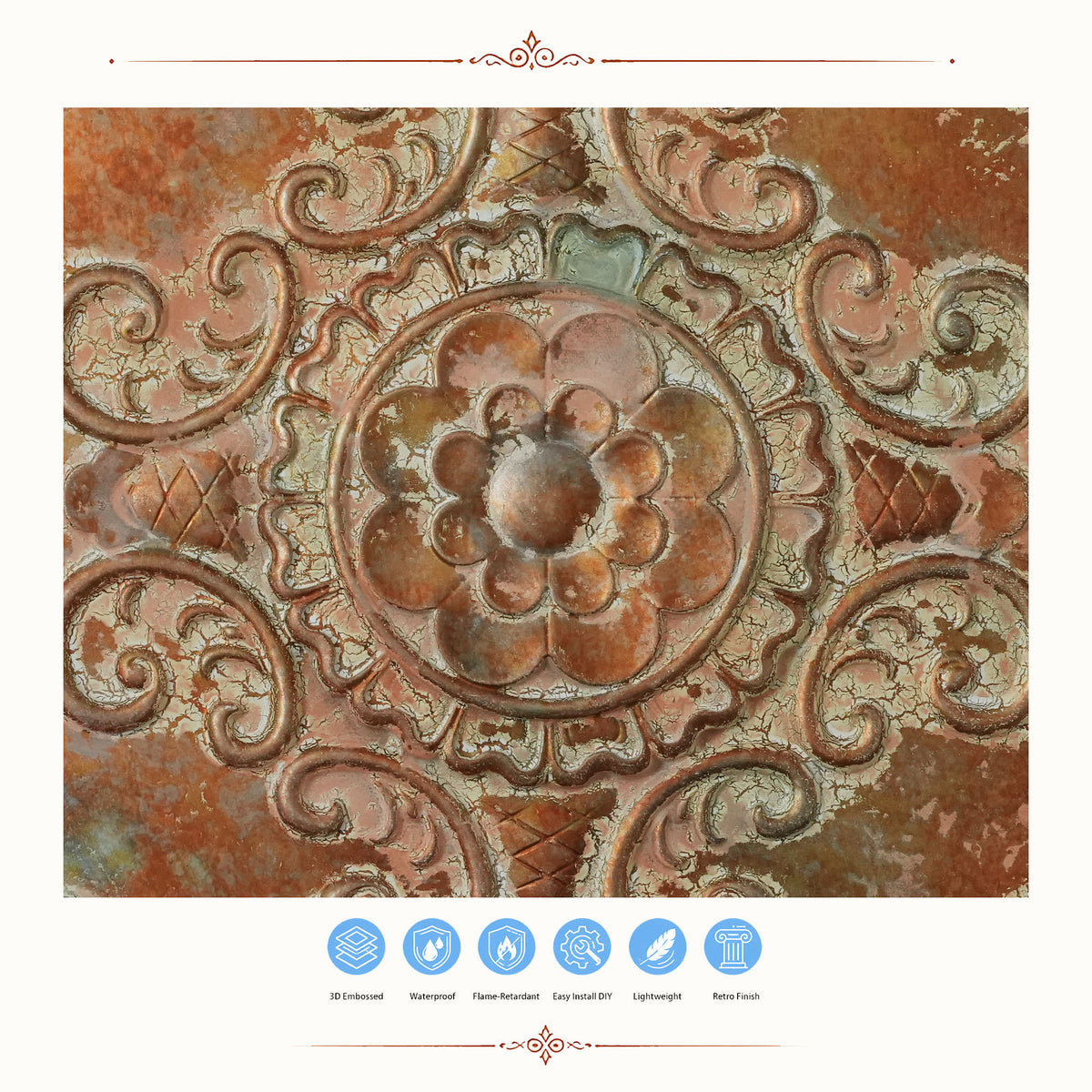 PAINTSDECOR PL08 Palazzo Clay