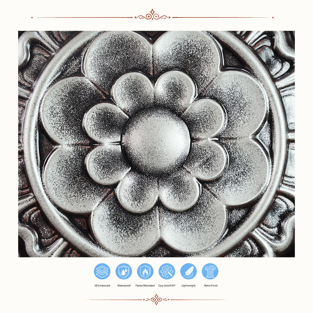 PAINTSDECOR PL08 Traditional silver