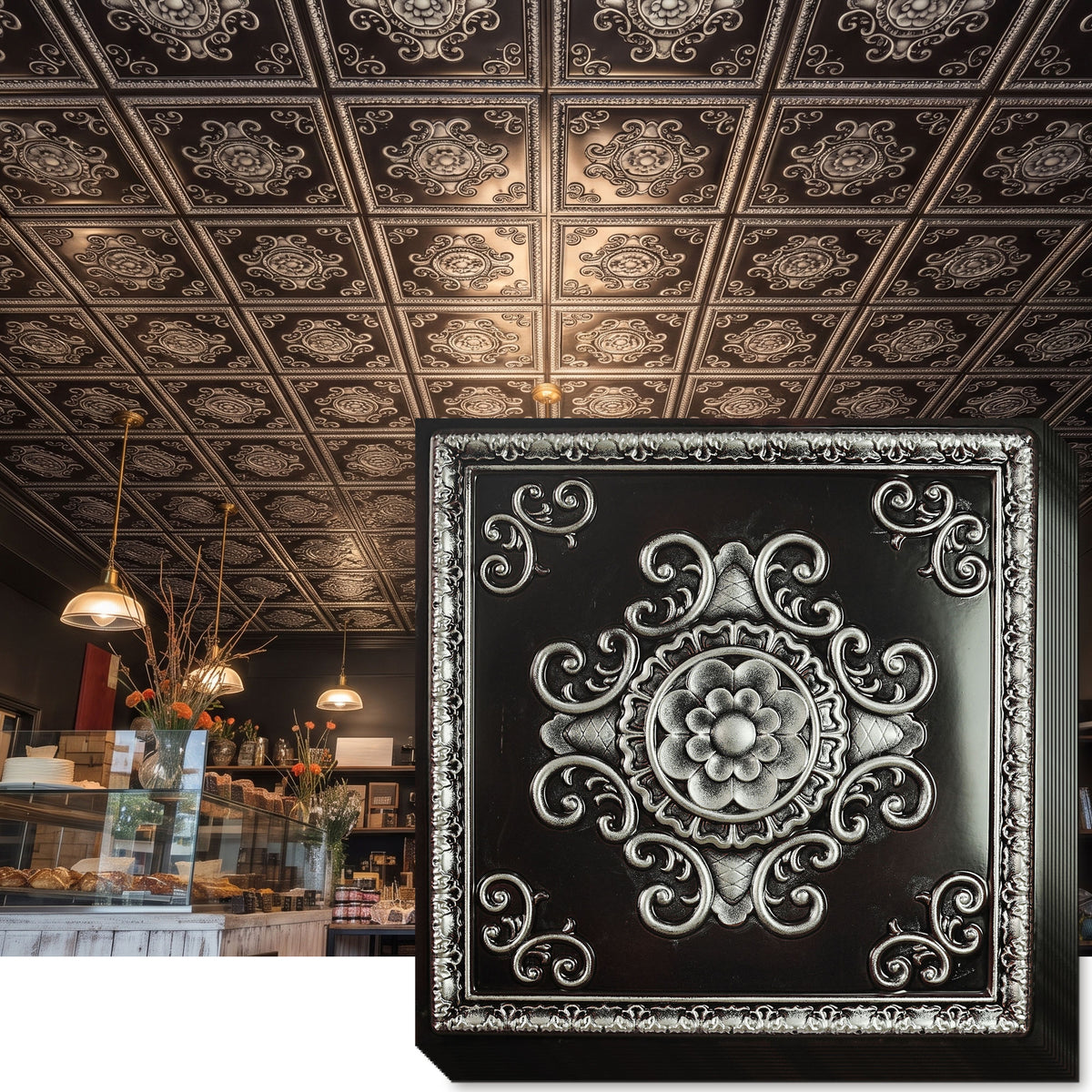 PAINTSDECOR PL08 Traditional silver
