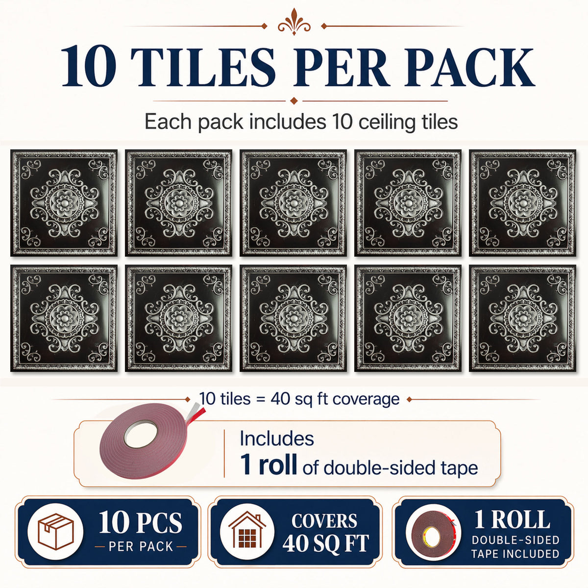 PAINTSDECOR PL08 Traditional silver