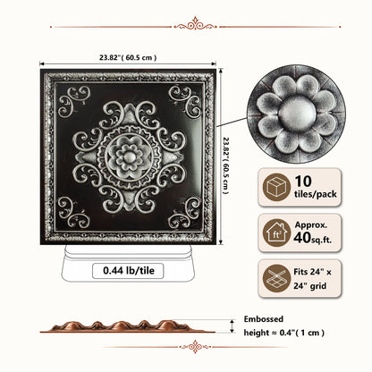 PAINTSDECOR PL08 Traditional silver