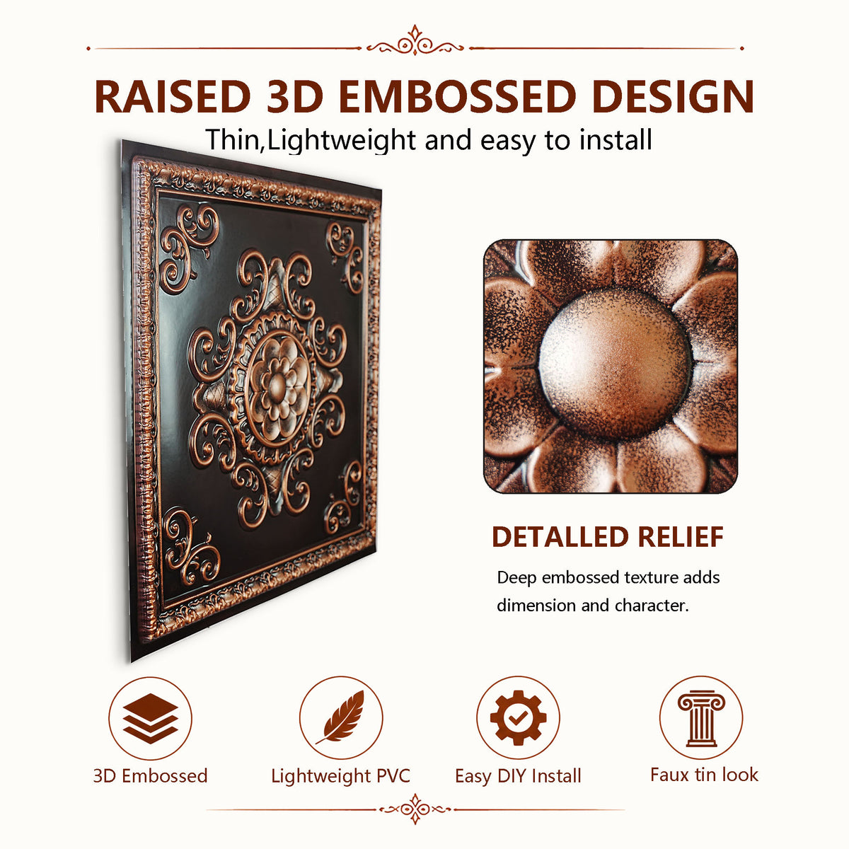 PAINTSDECOR PL08 Tradtional copper