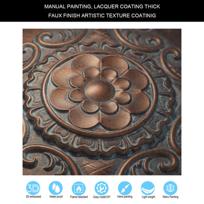 10Pcs PVC Ceiling Tiles for Salons, Spas, Massage Rooms and Comfortable Interiors PL08