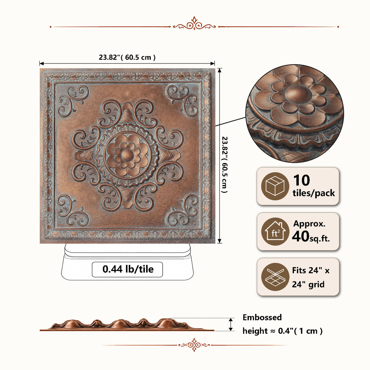 PAINTSDECOR PL08 Weathered copper