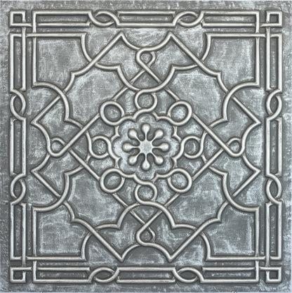 10Pcs 3D Faux Metal Ceiling Tiles for Stylish Bars, Clubs and Trendy Restaurants PL09