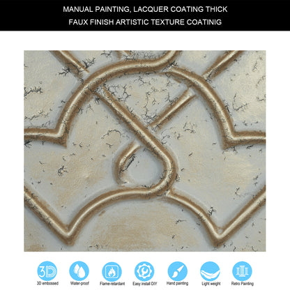 10Pcs 3D Decorative Ceiling Tiles for Trendy Restaurants, Bars and Creative Cafés PL09