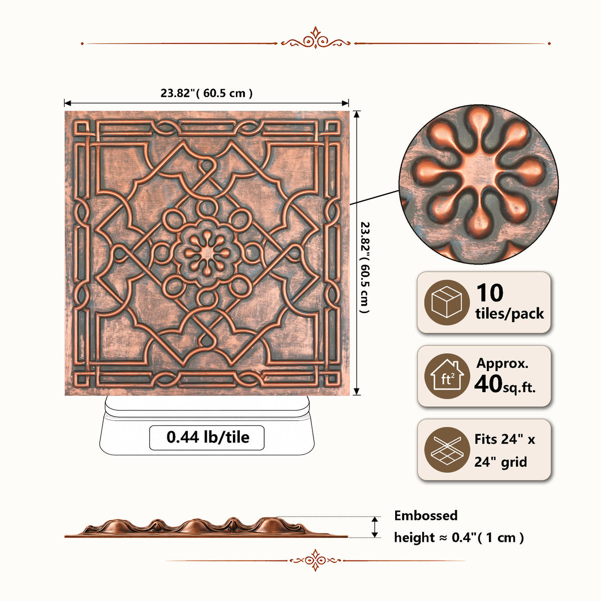 PAINTSDECOR PL09 Rustic copper
