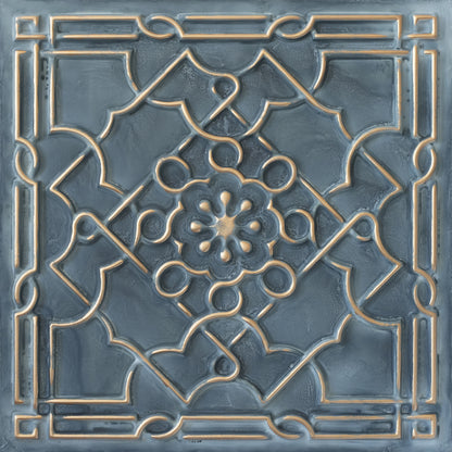 10Pcs 3D Faux Metal Ceiling Tiles for Stylish Bars, Clubs and Trendy Restaurants PL09